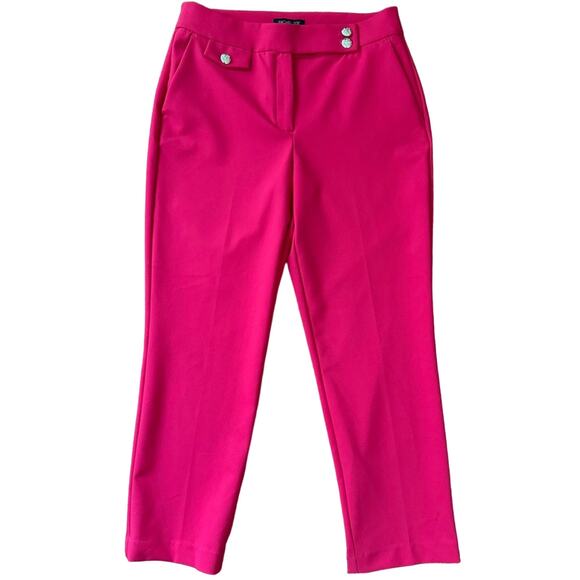 Rachael Zoe High Waist Tapered Leg Trouser Pants Pink Size 6 - Picture 1 of 5